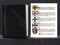 (image for) Miniature Book: 'De Arte Heraldica' Bound in Black