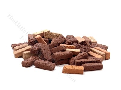 (image for) Miniature 100 pcs Bricks for Dollhouses - Mixed