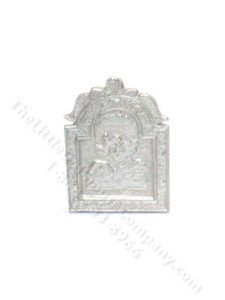 (image for) Miniature Etched Pewter Fireplace Screen for Dollhouses