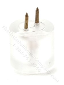 (image for) Dollhouse Scale Model 12V Large Pin Ceiling Globe