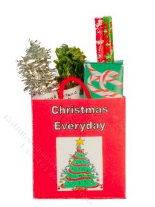 (image for) Miniature Christmas Decoration Bag for Dollhouses