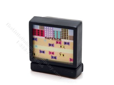 (image for) Miniature Television for Dollhouses