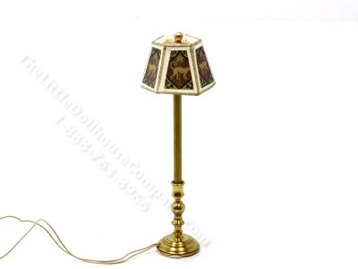 (image for) Miniature 12v Buffet Lamp for Dollhouses - Monkeys