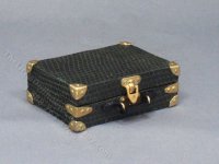 (image for) Miniature Snakeskin Suitcase for Dollhouse
