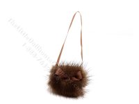 (image for) Miniature Fur Purse with Bow