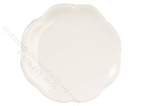 (image for) Miniature Round Scalloped Plate for Dollhouses