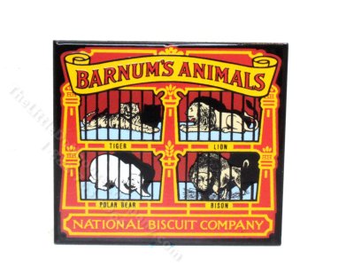 (image for) Miniature "Barnum's Animals" Sign for Dollhouses