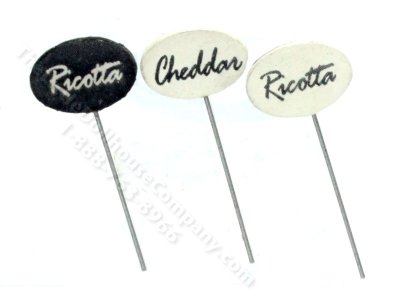(image for) Miniature Cheese Sign for Dollhouses (1/pkg)