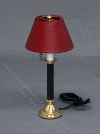 (image for) Miniature Club Table Lamp for Dollhouses