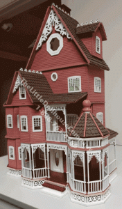 (image for) Quarter Scale Ashley B milled siding Gothic Dollhouse Kit
