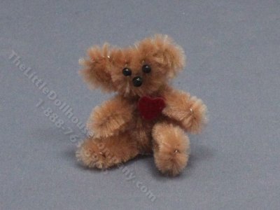 (image for) Miniature Brown Bear for Dollhouses