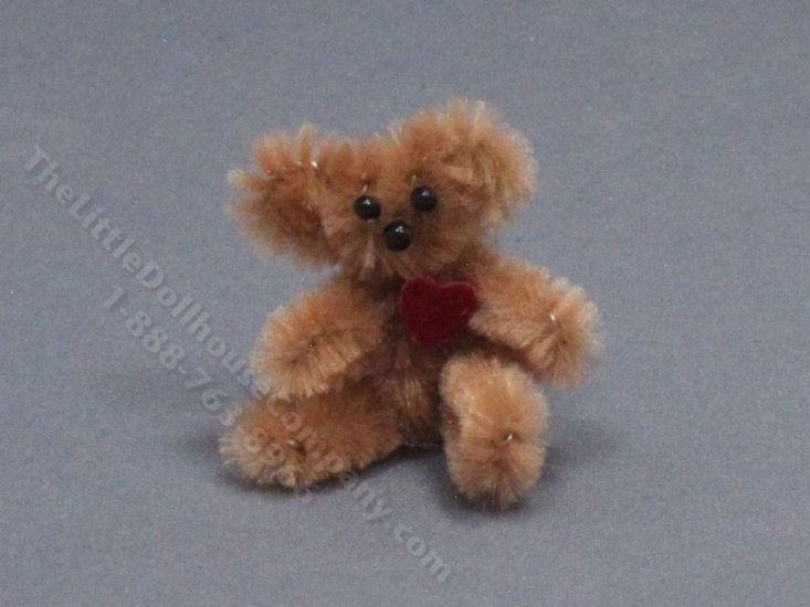 (image for) Miniature Brown Bear for Dollhouses
