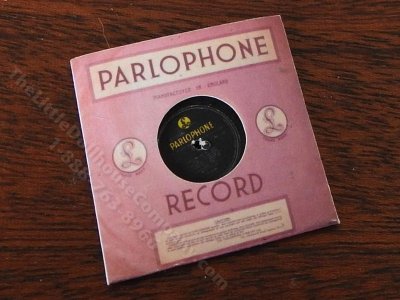 (image for) Miniature Parlophone Vinyl Record