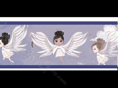 (image for) 1:24 Scale Dollhouse Children's Wallpaper Border