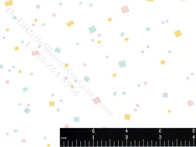 (image for) Confetti Pattern Miniature Wallpaper for Dollhouses