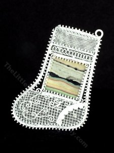 (image for) Miniature Wire Stocking Frame for Dollhouses