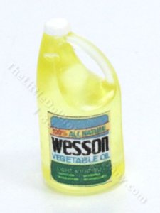(image for) Miniature Gallon of Cooking Oil for Dollhouses