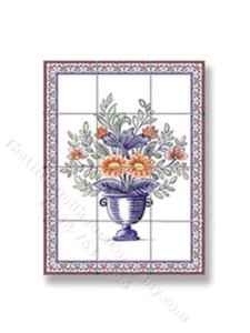(image for) Dollhouse Scale Model Picture Mosaic Tile