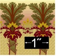 (image for) Dollhouse Scale Model Wallpaper Brighton