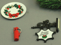 (image for) Dollhouse Miniature Christmas Set
