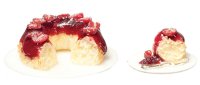 (image for) Miniature Strawberry Sponge Cake for Dollhouses
