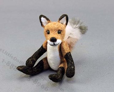 (image for) Dollhouse Scale Model Fox by Alice Zinn