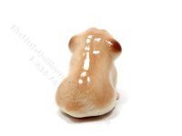 (image for) Miniature Porcelain Bulldog for Dollhouses
