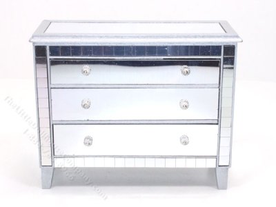(image for) Miniature Modern Mirrored Dresser by Judith Blondell
