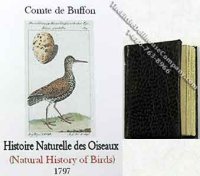(image for) Miniature Book: 'Histoire Naturelle des Oiseaux'