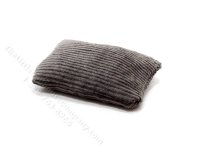 (image for) Miniature Brown Corduroy Pillow for Dollhouses