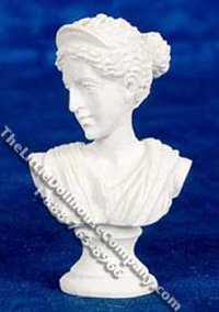 (image for) Miniature Diana Bust for Dollhouses