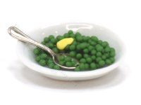 (image for) Miniature Peas in Dish by Charlotte Willmott