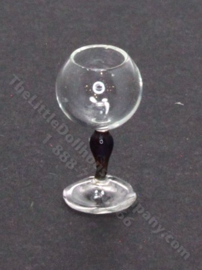(image for) Miniature Red-Stemmed White Wine Glass by Gerd Felka