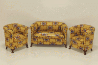 (image for) Dollhouse Miniature Living Room 3 pcs Set
