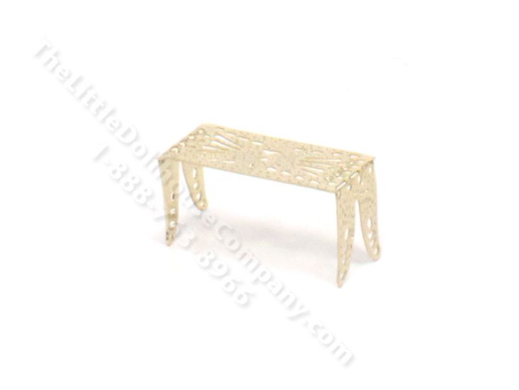 (image for) Miniature 1:24 Scale Garden Bench for Dollhouses