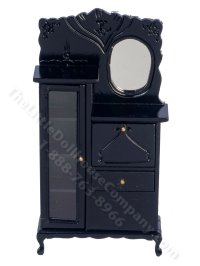 (image for) Miniature Black Side-by-Side for Dollhouses