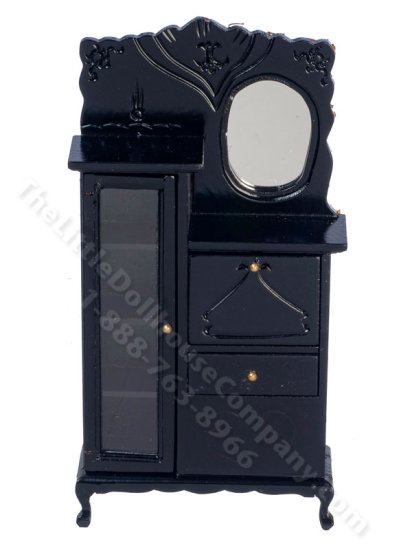 (image for) Miniature Black Side-by-Side for Dollhouses