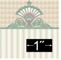 (image for) Dollhouse Scale Model Wallpaper Carlton