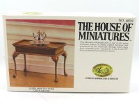 (image for) Miniature Unfinished Queen Anne Tea Table Kit