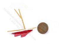 (image for) Miniature Toy Boat for Dollhouses
