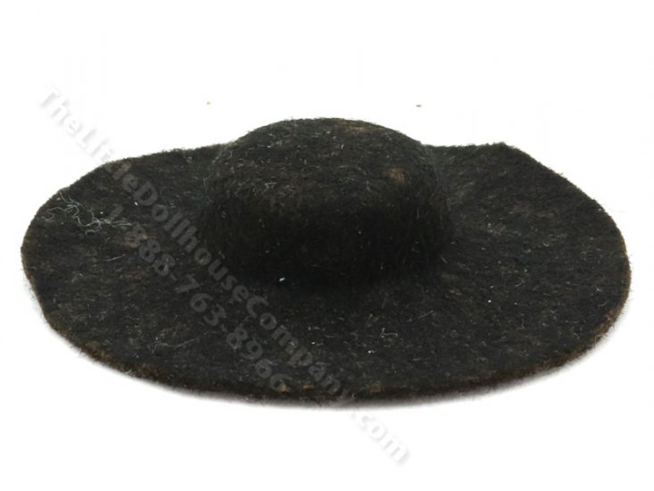 (image for) Miniature Wide-Brimmed Felt Hat