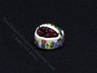 (image for) Miniature Basket of Cherries for Dollhouses