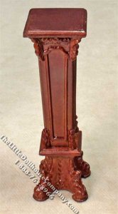 (image for) Miniature Wooden Plant Stand for Dollhouses