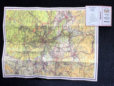 (image for) Miniature Map of Manchester for Dollhouses