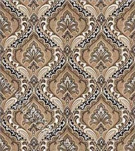 (image for) Pretty Paisley Pattern Miniature Wallpaper for Dollhouses