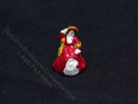 (image for) Miniature Handmade Elegant Lady Figurine