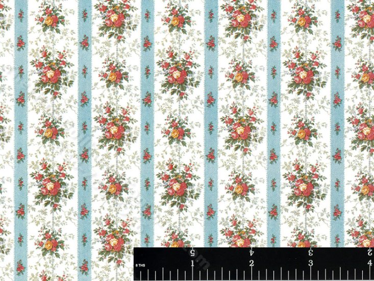 (image for) The Hadfield Miniature Wallpaper for Dollhouses