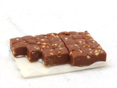 (image for) Miniature Brownies on a White Tray