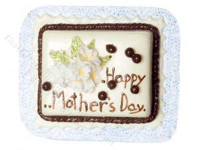 (image for) Miniature Mothers Day Cake for Dollhouses