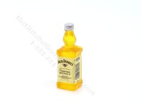 (image for) Miniature Jack Daniels Honey Whiskey Bottle for Dollhouses